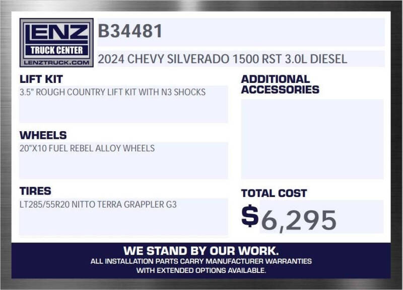 2024 Chevrolet Silverado 1500