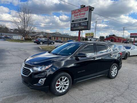 2019 Chevrolet Equinox for sale at Unlimited Auto Group in West Chester OH