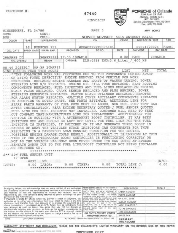 1996 Porsche 911 Turbo