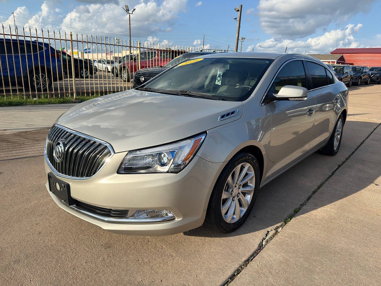 Beige 2016 Buick LaCrosse Leather Leather 4dr Sedan 2