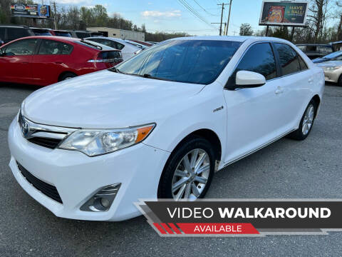 2012 Toyota Camry Hybrid for sale at High Rated Auto Company in Abingdon MD
