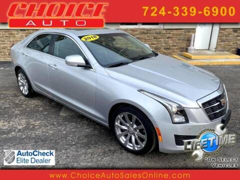 2018 Cadillac ATS for sale at CHOICE AUTO SALES in Murrysville PA