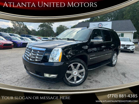 2013 Cadillac Escalade for sale at Atlanta United Motors in Jefferson GA