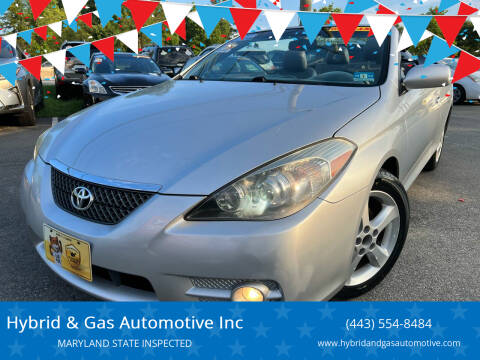2008 Toyota Camry Solara for sale at Hybrid & Gas Automotive Inc in Aberdeen MD