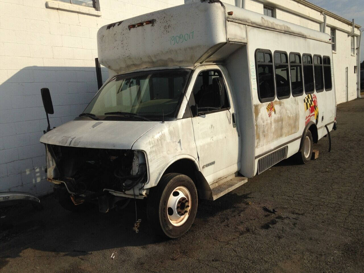 2002 chevy express cutaway