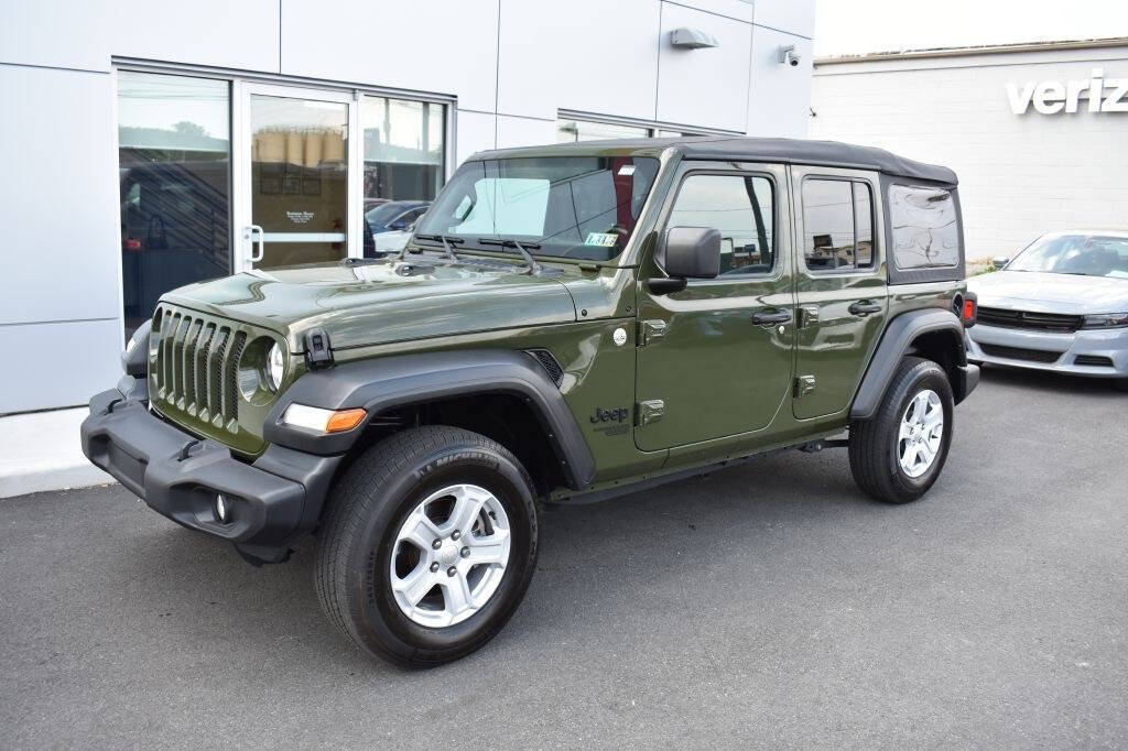 2021 Jeep Wrangler Unlimited for sale at Fast Financial Auto Mall in Lakeland, FL