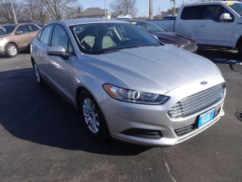 2015 Ford Fusion for sale at ROSE AUTOMOTIVE in Hamilton OH