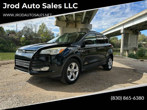 2013 Ford Escape for sale at Jrod Auto Sales LLC in Seguin TX