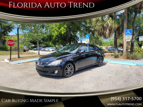 2008 Lexus IS 250 for sale at Florida Auto Trend in Plantation FL