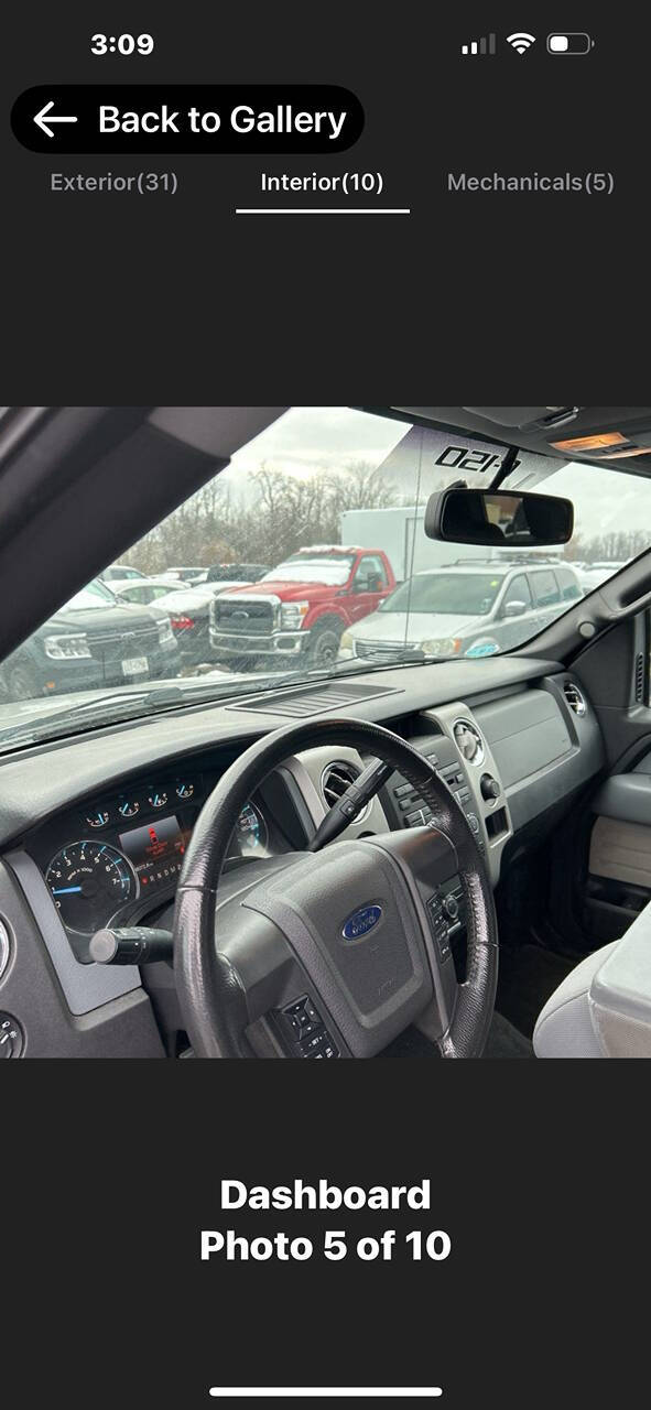 2012 Ford F-150 for sale at Heavenly Touch Auto Sales Inc in Middletown, NY