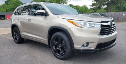2016 Toyota Highlander for sale at M & D AUTO SALES INC in Little Rock AR