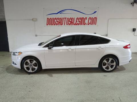 2016 Ford Fusion for sale at DOUG'S AUTO SALES INC in Pleasant View TN