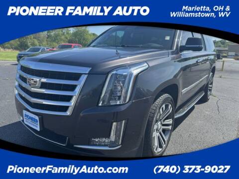2018 Cadillac Escalade ESV for sale at Pioneer Family Preowned Autos of WILLIAMSTOWN in Williamstown WV