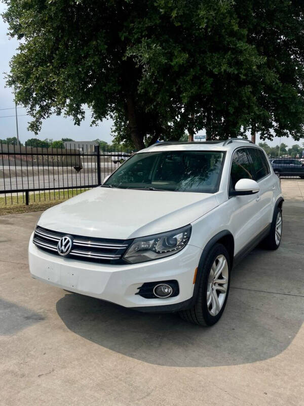 2016 Volkswagen Tiguan for sale at S & J Auto Group I35 in San Antonio TX