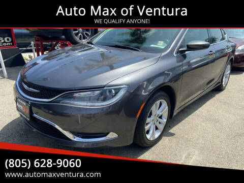 2015 Chrysler 200 for sale at Auto Max of Ventura in Ventura CA