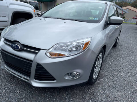2012 Ford Focus for sale at JM Auto Sales in Shenandoah PA