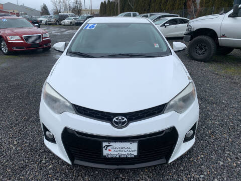 2016 Toyota Corolla for sale at Universal Auto Sales in Salem OR