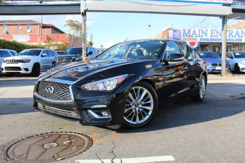 2020 Infiniti Q50 for sale at MIKEY AUTO INC in Hollis NY