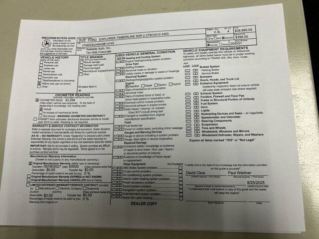 2022 Ford Explorer Timberline