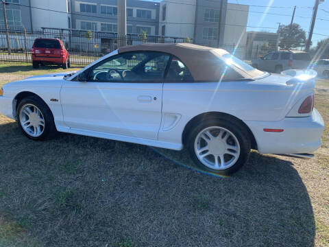 1996 Ford Mustang for sale at FAIR DEAL AUTO SALES INC in Houston TX