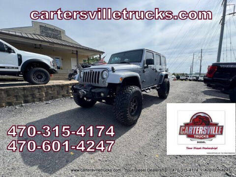 2016 Jeep Wrangler Unlimited for sale at Cartersville Trucks in Cartersville GA