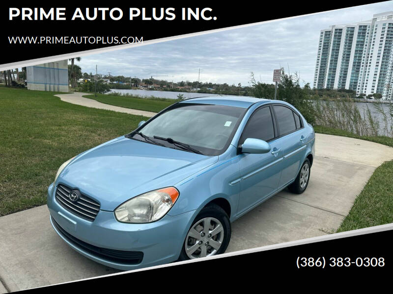 2008 Hyundai Accent for sale at PRIME AUTO PLUS INC. in Daytona Beach FL