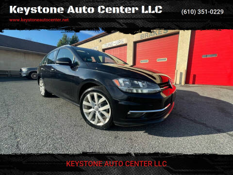 2018 Volkswagen Golf SportWagen for sale at Keystone Auto Center LLC in Allentown PA