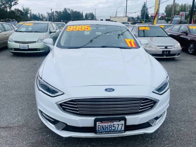 2017 Ford Fusion for sale at New Creation Auto Sales in Everett, WA