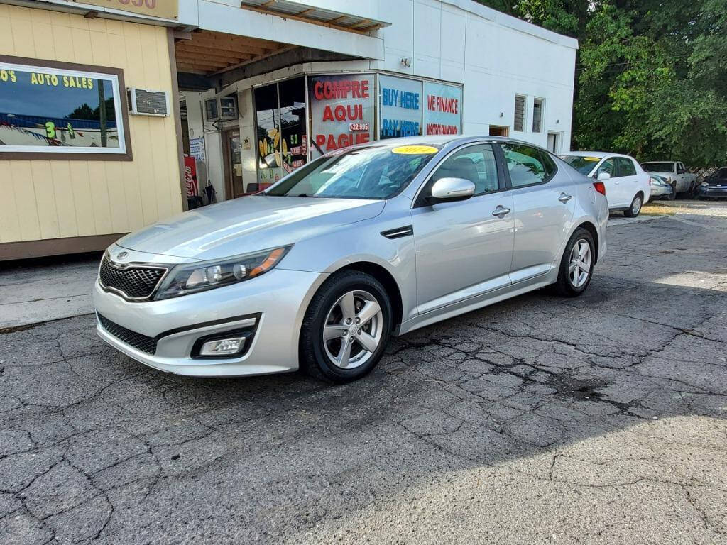 2014 Kia Optima for sale at DAGO'S AUTO SALES LLC in Dalton, GA