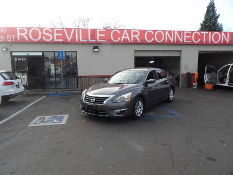 2015 Nissan Altima for sale at ROSEVILLE CAR CONNECTION in Roseville CA