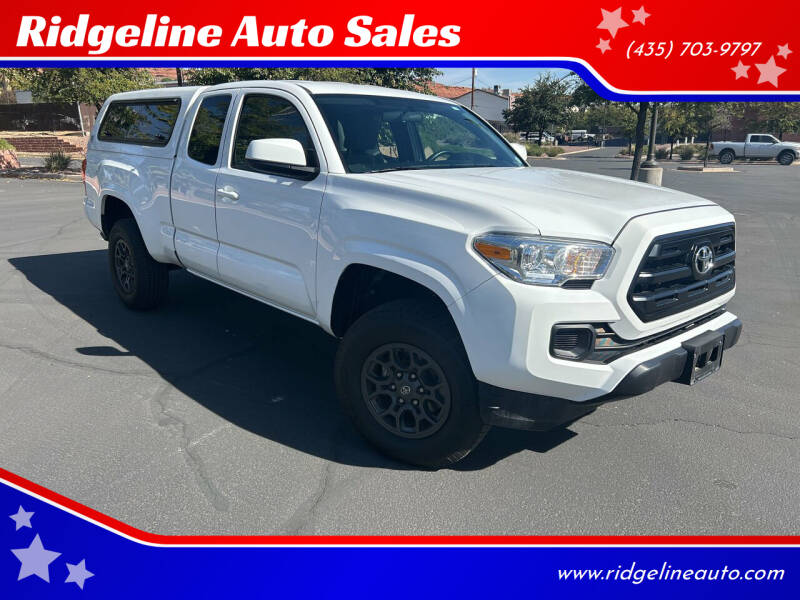 2016 Toyota Tacoma for sale at Ridgeline Auto Sales in Saint George UT