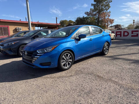 2023 Nissan Versa for sale at CROSSROADS AUTO CENTER in Casa Grande AZ