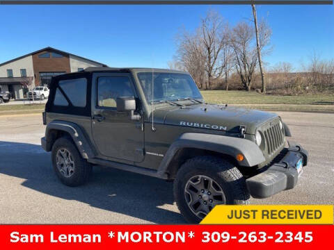 2015 Jeep Wrangler for sale at Sam Leman CDJRF Morton in Morton IL