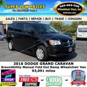 2016 Dodge Grand Caravan SE