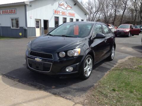 2015 Chevrolet Sonic for sale at Steves Auto Sales in Cambridge MN
