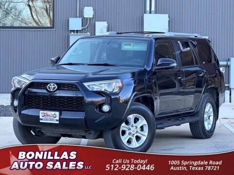 2017 Toyota 4Runner for sale at Bonillas Auto Sales in Austin TX
