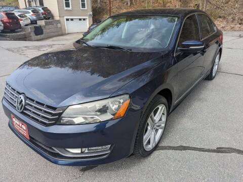 2014 Volkswagen Passat for sale at AUTO CONNECTION LLC in Springfield VT
