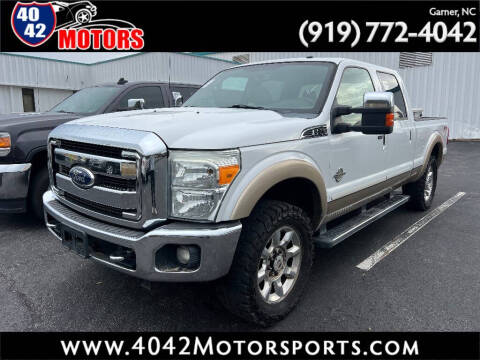 2011 Ford F-250 Super Duty for sale at 4042 Motorsports in Willow Spring NC