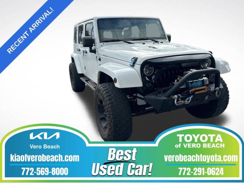 2012 Jeep Wrangler Unlimited for sale at PHIL SMITH AUTOMOTIVE GROUP - Toyota Kia of Vero Beach in Vero Beach FL