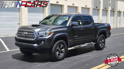 2017 Toyota Tacoma for sale at IRON CARS in Hollywood FL
