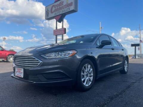 2018 Ford Fusion for sale at Credit Connection Auto Sales in Midwest City OK