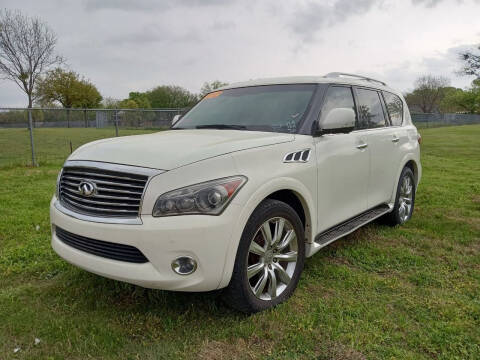 2012 Infiniti QX56 for sale at LA PULGA DE AUTOS in Dallas TX