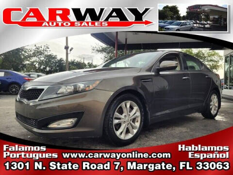 2012 Kia Optima for sale at CARWAY Auto Sales in Margate FL