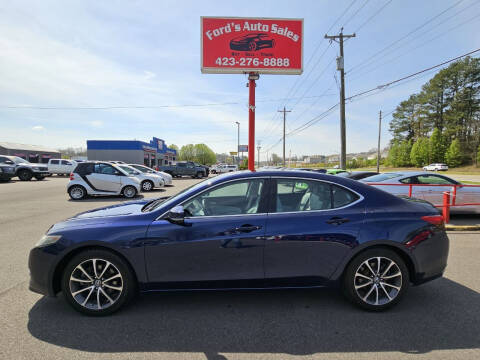 2015 Acura TLX for sale at Ford's Auto Sales in Kingsport TN