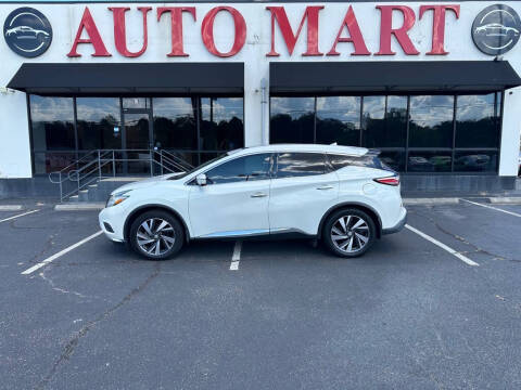 2015 Nissan Murano for sale at AUTO MART in Montgomery AL