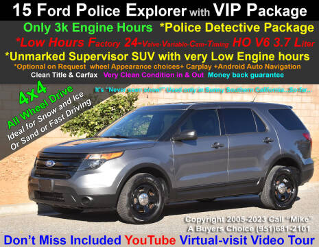 2015 Ford Explorer for sale at A Buyers Choice in Jurupa Valley CA