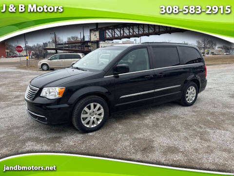 2013 Chrysler Town and Country for sale at J & B Motors in Wood River NE