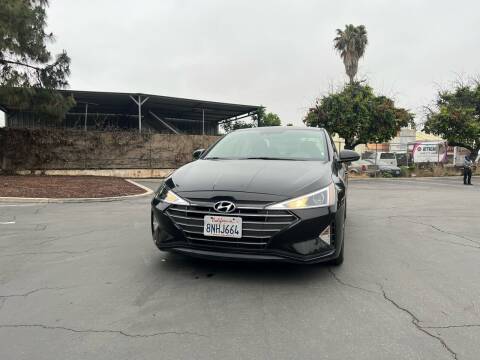 2020 Hyundai Elantra for sale at Easy Go Auto Sales in San Marcos CA