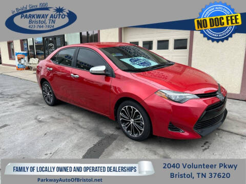 2017 Toyota Corolla for sale at PARKWAY AUTO SALES OF BRISTOL in Bristol TN