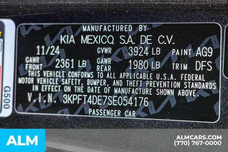 2025 Kia K4 LXS